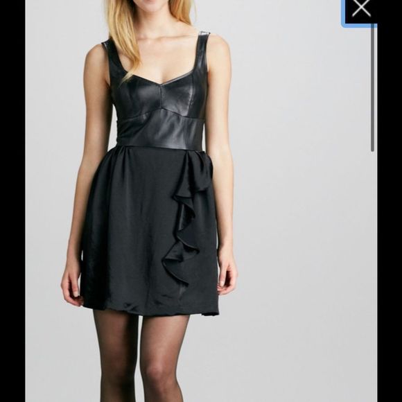 - Magic carpet leather top dress nanette Lenore - Picture 1 of 7